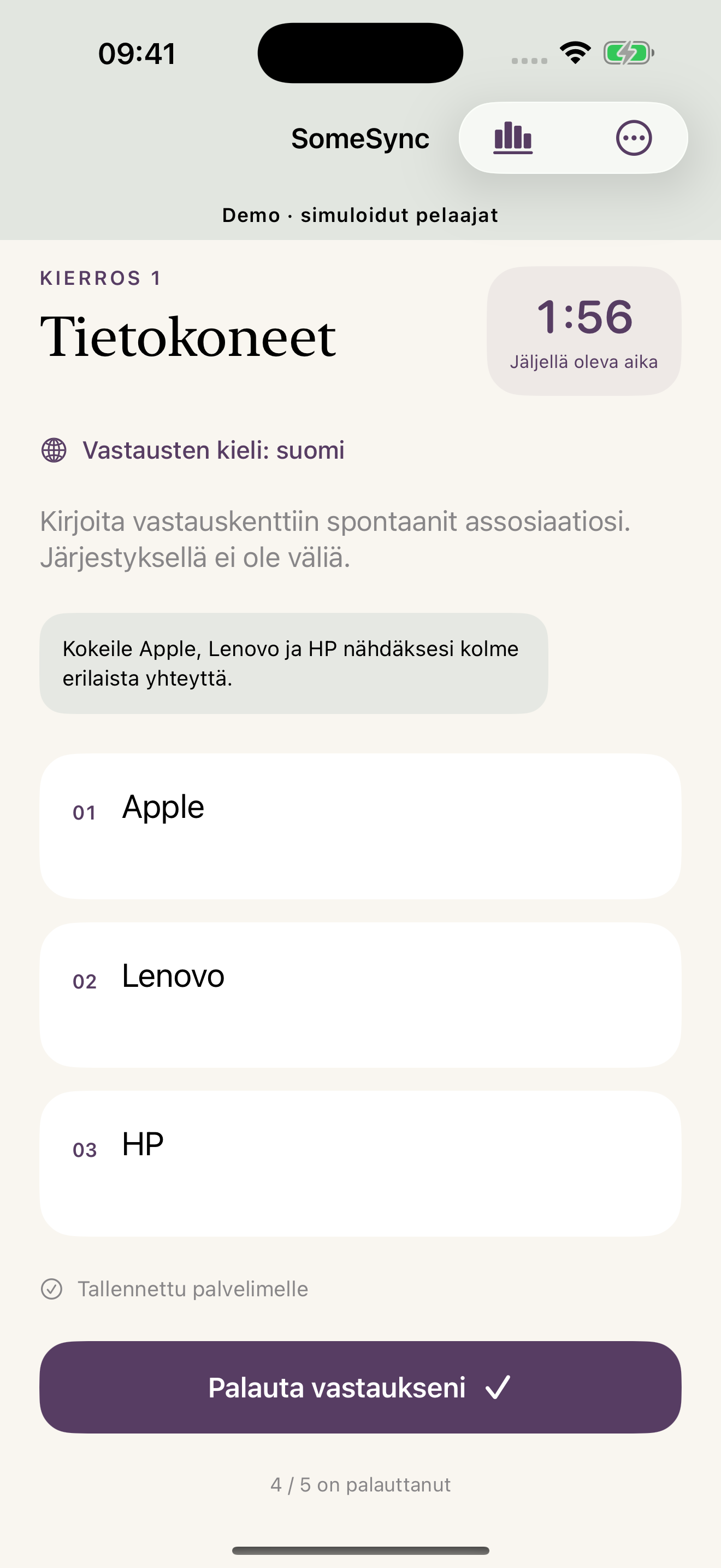 Kirjoita vastauksesi