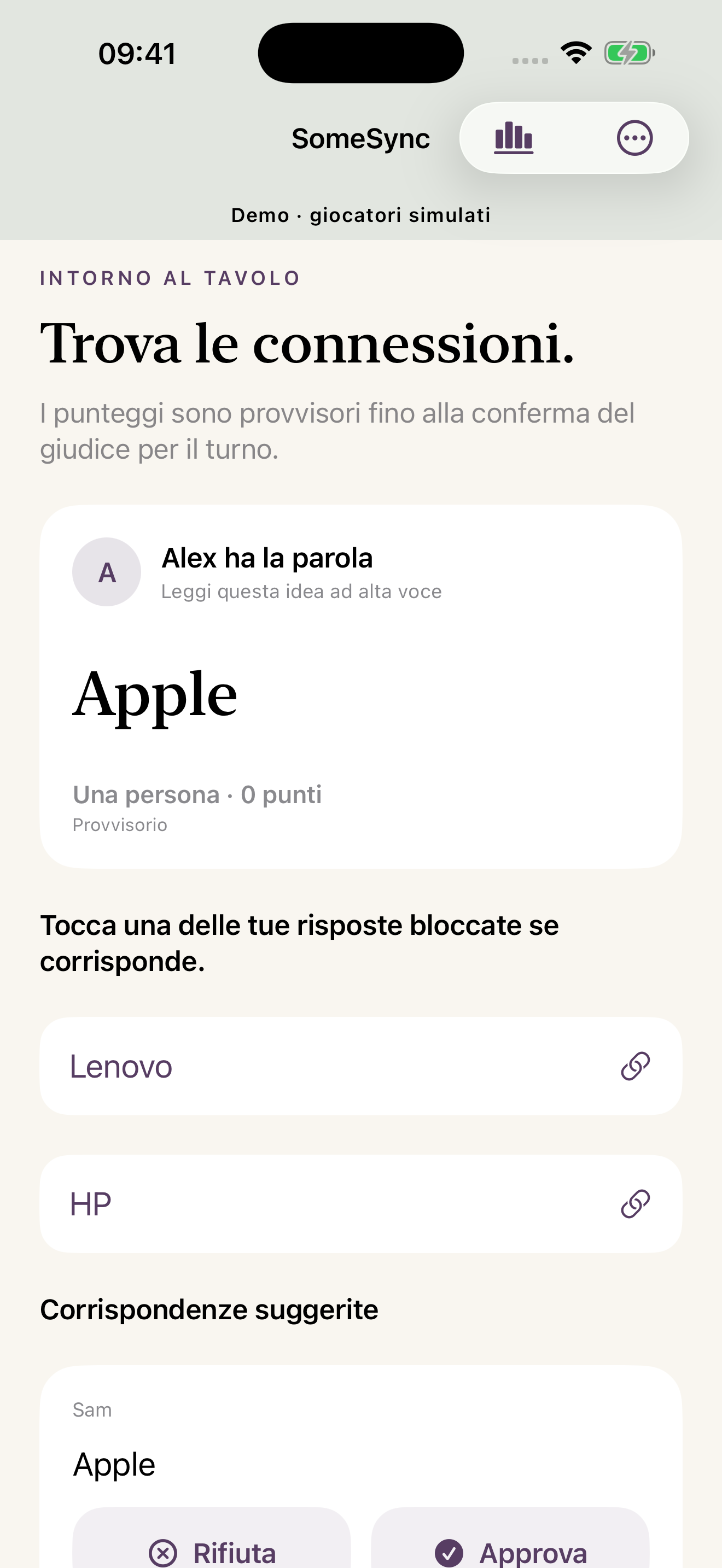Intorno al tavolo