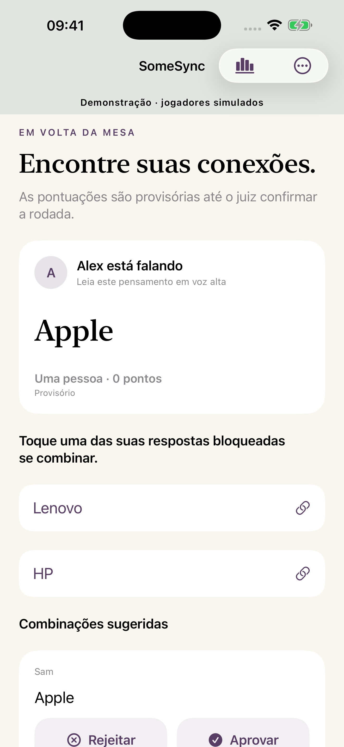 Ao redor da mesa